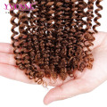 Kinky Curl Brésilien Ombre Extensions de cheveux humains à vendre